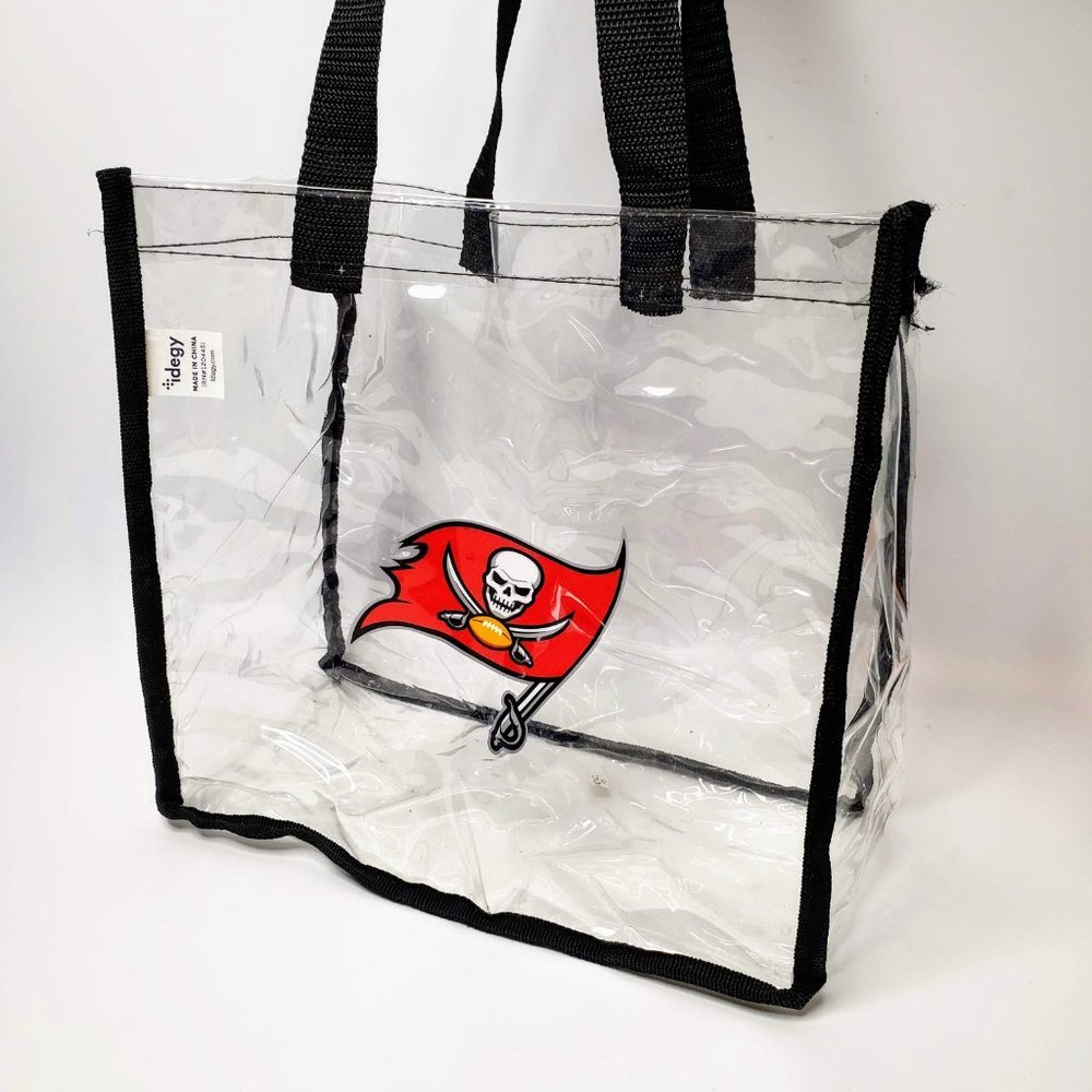 Tampa Bay Buccaneers Clear Small Shopping‎ Tote Florida Football Fan